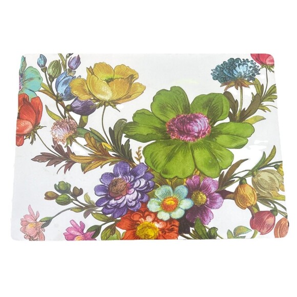 MacKenzie Childs NO. 32612 Flower Market Corked Placemat Set Of Four - Picture 8 of 10